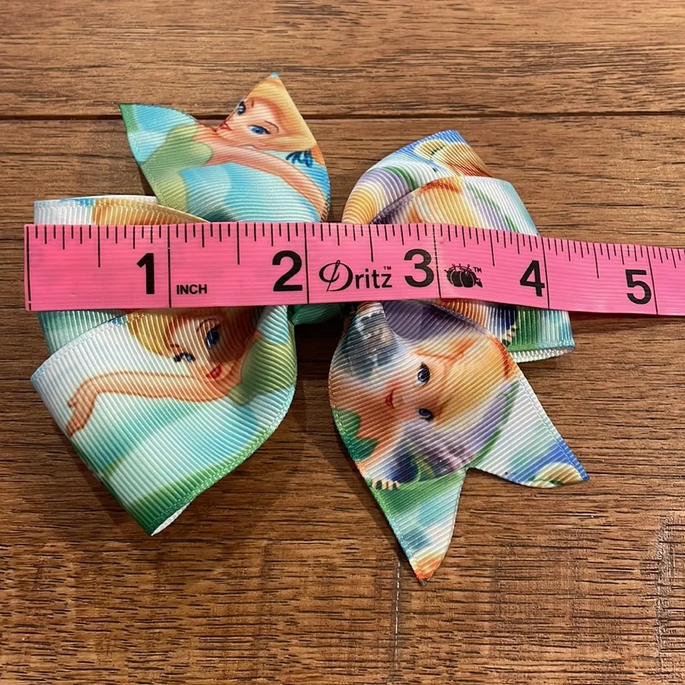 Tinker Bell Bow Alligator Clip